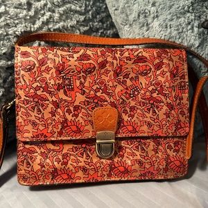 Patricia Nash Multicolored Floral Crossbody